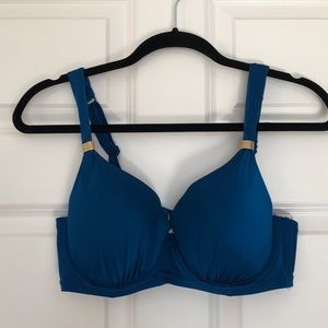 Mariemeili T-Shirt Bra Persian Blue Size 34D NWT